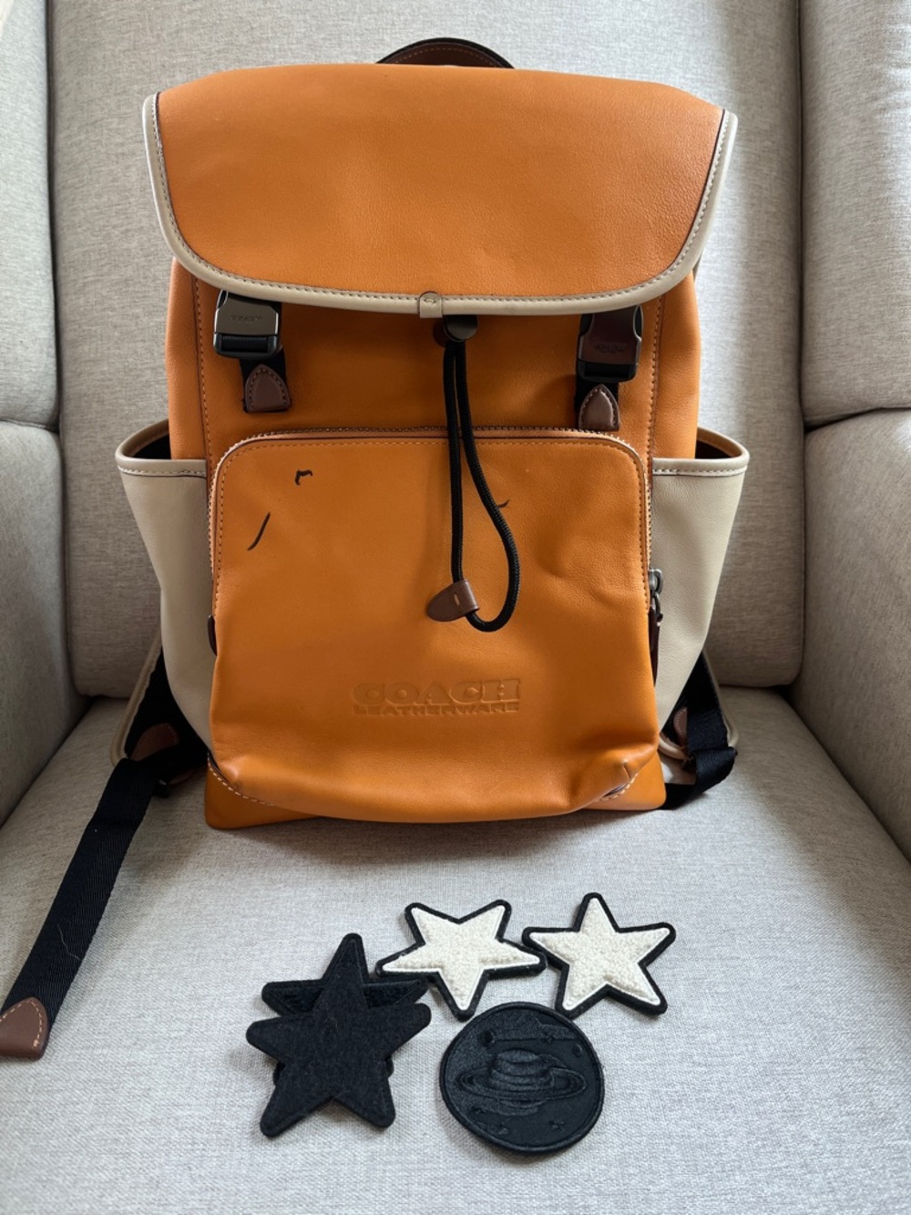 Coach League Flap Backpack